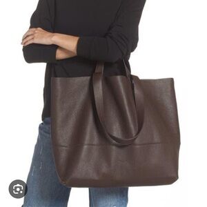 Rag & Bone “Logan” Tote in Espresso Brown. Gorgeous and never used - Retail $395